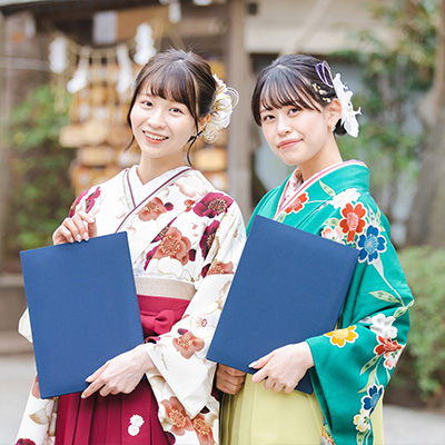 大学卒業、卒業袴