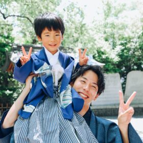 世田谷区・川崎市の七五三出張撮影｜子供慣れしたプロが撮る自然な笑顔の家族写真